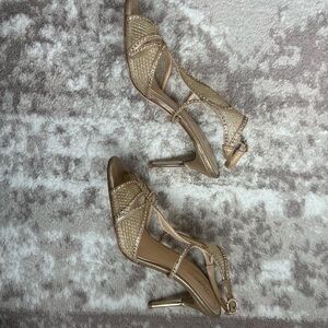 Gold Imagine Vince Camuto Sandals, wedding heels, wedding guest heels